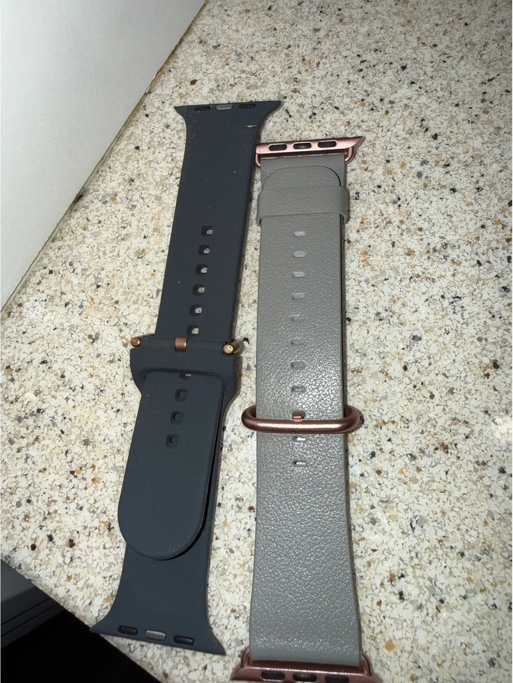 2 WATCH bands leather bundle deal women’s mens workout daily